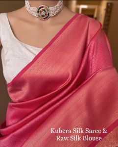 NEW ARRIVAL FABRIC KUBERA PATTU SILK SAREE LOOKS MORE ROYAL AND ELEGANT