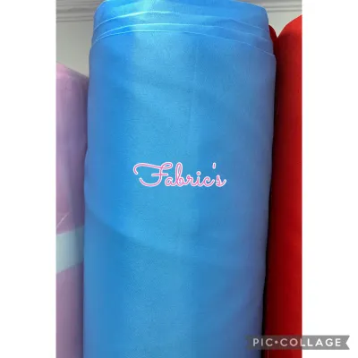 Geena/Pongee/Gina Silk [Makapal pagka Geena Continuous yard per color Sold per yard]