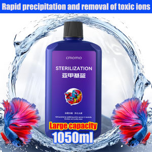 cmomo methylene blue Eliminates harmful bacteria and reduces fish disease Aquarium dedicated WATER STABILIZER nitrifying bacteria