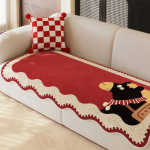 Anti-slip Velvet Sofa Cushion Pad