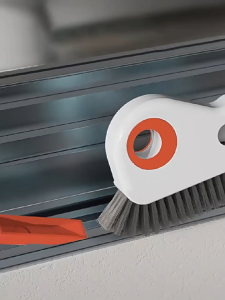【🔥SG STOCK🔥】RICHMENTMALL 2 in 1 Window Groove Cleaning Brush Door Groove Cleaning Tool Sliding Floor Gap Brushes Crevice Cleaner