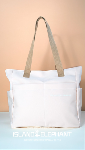 ISLAND ELEPHANT Handbag for Womens Canvas Tote Bag Casual Handbag