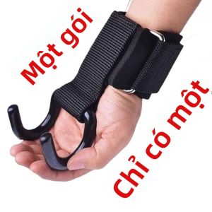 JIFANPAUL | Móc Hỗ Trợ Tập Pull-up Dây Đeo Cổ Tay Chống Trượt Găng Tay Treo Xà Dỡ Lưng