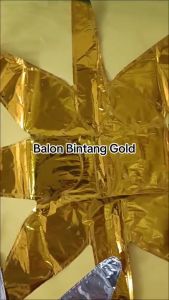Balon BINTANG 4D / Balon Foil Explosion Star