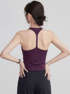 VOJ | Summer Padded Yoga Sports Bra and Tank Top