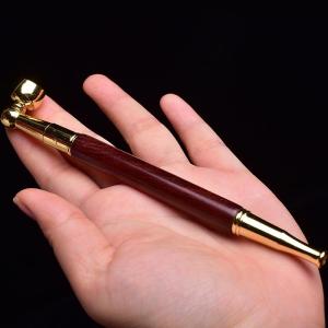 Yellow Rosewood One-Piece Cigarette Pot Handmade Creative Gift Washable Filter Element Brass Dry Bag Pot Old-Fashioned Bucket