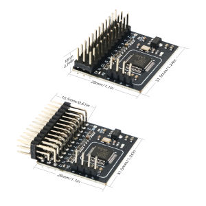 CRSF ELRS 2.4G 12CH PWM Receiver ExpressLRS RX 2400RX PWM/CRSF For RC FPV Drone Fixed Wing Car Boat Quadcopter