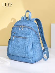 Leif Womens Oxford Cloth Backpack Large Capacity Lightweight Spring Commuting Travel Nylon Waterproof Shoulder Bag 2025 New Style