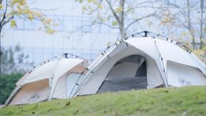 ROCKBROS Automatic Tent UV Protection Portable Foldable Outdoor Camping Tent Dual-use Waterproof Tent Beach Picnic Camping Equipment