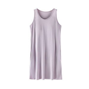 miiow | Cat Woman Sleep Dress Womens Summer New Style With Chest Pad Home Clothes Can Wear Outdoor Strap Thin Medium Length Nightgown