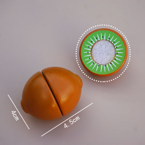 Wooden Velcro Sliceable Kiwi Toy for Kids