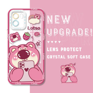 Hontinga Casing Case For Realme 10 Pro Plus Pro+ 5G 3 Pro 5 5i 5s 5 Pro Case Transparent Clear Case Cartoon Lotso Soft Silicone Rubber Cases Back Cover Phone Casing Softcase For Girls