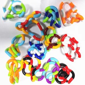 Meade | śmieszne zabawki Sensory Fidget Toys Twist Loop Rope for Stress Relief Music Rhythm Anxiety Relief Toys for Adults ADHD Tool