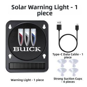 NAILI | Strong Suction Solar Intelligent Car Decorative Light
