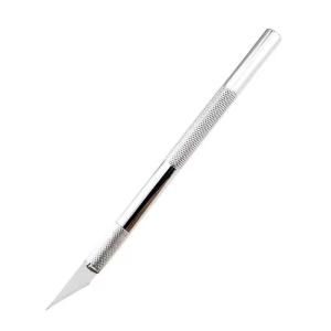 Handmade Paper Cutting Carving Knife Set Wood Carving Scissors Student Tool Craft Paper Cutter Journaling Knife Aluminium Alloy