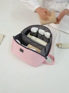 ง่ายแบบพกพาถุงเก็บชุดชั้นในน้ําหนักเบากันฝุ่นออแกไนเซอร์มัลติฟังก์ชั่ภาชนะเดินทาง