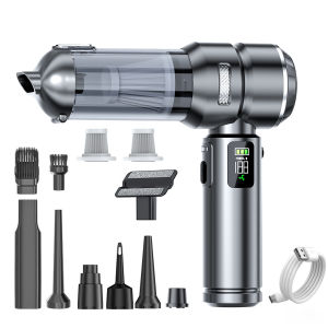 98000PA Powerful Cordless Handheld Car Vacuum Cleaner With LED Light Portable Mini Vacuum Blower For Home & Car Cleaning