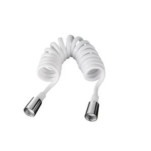 Suomi 1.5m Scalable Sprinkler Hose For Shower And Bidet Black White
