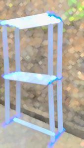 Rak Jemuran Handuk 6670 Dynamic/ Jemuran 2 Susun/ Jemuran Kokoh/ Double Pool/ Jemuran 2 Tingkat Murah Berkwalitas