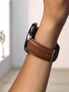 FUDIEN | Durable Leather Watch Band for Huawei/GT2-6 Honor/Magic2 Xiaomi/Color246 Smartwatch with ECG Function