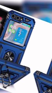 Amor Sockproof Cover for Samsung Galaxy Z Fold 8 Ultra 7 6 5 Hard Ring Holder Phone Case with Hinge Protection