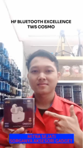 EXCELLENCE Handsfree Bluetooth Cosmo TWS Earphone Wireless Original High Quality