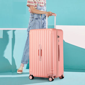 New 24"26"28"30 Inch Womens Large Travel Suitcase With Silent Detachable Wheels USB Charging Port Trolley Rolling Luggage Carrier Bag TSA Code Lock Valises For Men Free Shipping