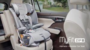 Chicco MyFit Zip Air Harness + Booster Car Seat / Car Seat Bayi / Car Seat Anak / Tempat Duduk Bayi di Mobil / Tempat Duduk Anak di Mobil / Baby Car Seat / Toddler Car Seat