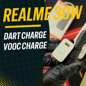 Realme​ 30W DART Charge / VOOC Charge สายชาร์จ ชุดชาร์จแท้​ Realme 5 Pro 6 Realme7 8 5 5I 5S 3Pro C1 C2 C3​