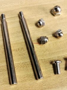 Acrylic Picture Frame Nuts Metal Support Posts Advertisement Pole Medal Plaque Certificate Screw Hardware Fastener Bolt