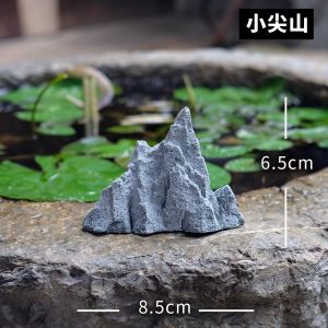 Chinese Style Faux Granite Rock Decoration Ideal for Living Room Decor and Garden Landscape Design