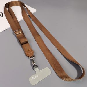 XinZhu Long Wide Version Mobile Phone Lanyard Adjustable Crossbody Anti-Loss Travel Outdoor Fashion High End Phone Case Strap