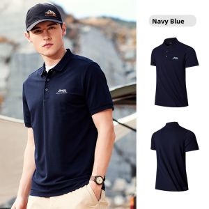 Jeep | Jeep Mens Quick Dry Breathable Outdoor Polo Shirt Short Sleeve Lightweight Comfortable Elastic T-Shirt For Camping Hiking Beach Driving