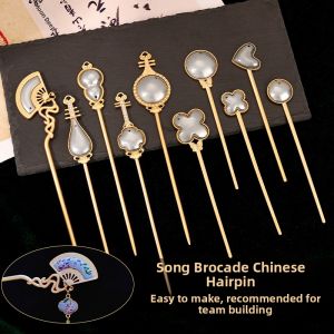 Handmade DIY Chinese Style Hair Pins
