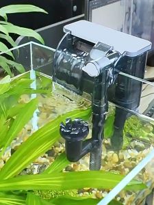 Aquarium Waterfall Hanging Filter Pump Power Purification Activated Carbon Fish Tank Hanging Filter