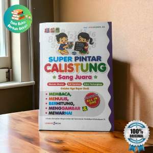 buku super pintar calistung sang juara (23×16cm) 128 halaman