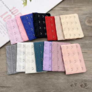 Six_Bra ส่วนขยายสายรัดสายรัด 3 ตะขอ 2 แถวผู้หญิงอินทิเน็ตตะขอยาวผู้หญิงแผงวงจรผู้หญิง 2 / 3 / 4 บัก AAG08