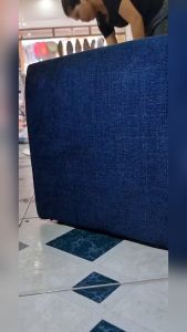 [Giá Tại Xưởng] Ghế Đôn Vuông Sofa Màu Xanh Dương Kê Chân Ngồi Ghế Bàn Trang Điểm Bọc Mút Nhiều Màu Sắc