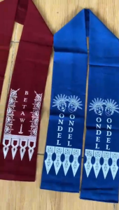 Cukin Selendang Syal Ondel-Ondel Anak Scraf Syal Leher