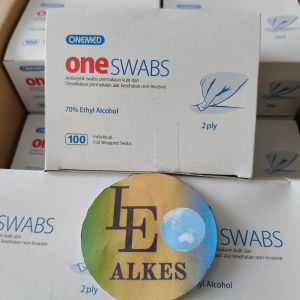 Oneswab Alkohol Swab 1 Box Onemed Alcohol Pads Tisu Alkohol One Swabs