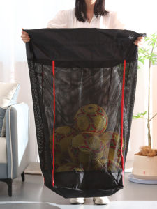 Large Capacity Foldable Mesh Storage Bag Toy Quilt Moving Bag Special Large Garden Use Dirty Laundry Basket Home Travel