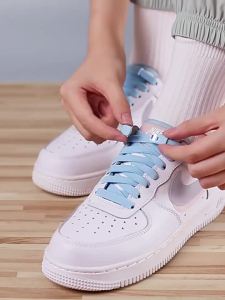 1 Pair Magnetic Buckle No Tie Shoelaces Tieless Lazy Shoe Laces Lock Quick Release Clasp Fits Casual Shoes Sneakers Boots Canvas