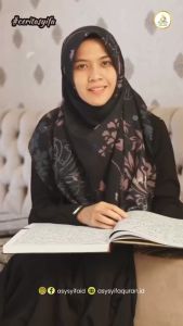 Asy Syifa - Al Quran Besar KABAH Series Ukuran B5A4B4 Alquran Custom Nama Bisa untuk Wakaf Gratis Tuding Ngaji COD