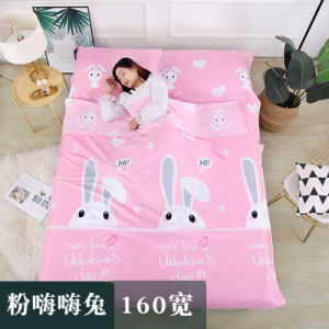Portable Travel Dirty Proof Sleeping Bag Double Person Business Trip Outdoor Camping Hygienic Bedding Hotel Stay Prevent Dirty Sheet