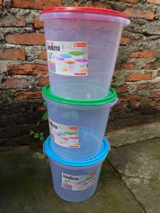 ⭐⭐⭐⭐⭐HARGA DISKON !! 6 pcs toples lebaran/toples plastik serbaguna 5liter/toples plastik berkualitas/toples kerupuk/toples peyek