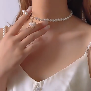 Kalung Rantai Liontin Untuk Pria Wanita Korean Style Aksesoris Perhiasan Necklace HS GB-10