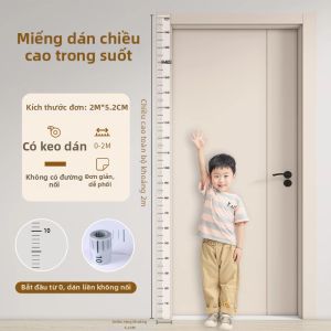 Dụng Cụ Đo Chiều Cao Trẻ Em Chính Xác Không Đóng Vít Trong Suốt Có Thể Gỡ Ra
