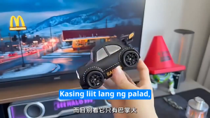 Mini Remote Control Drift Car Stunt Drift Car 360° Rotate with Lights Music Follow RC Car