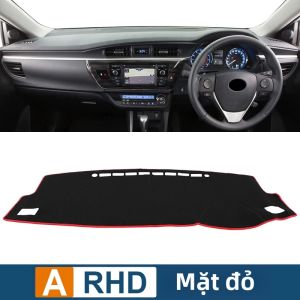 Tấm Lót Taplo Chống Trượt Chắn Nắng Chống Tia UV Chất Liệu Polyester Cho Xe Toyota Corolla E180 2014-2018 Phụ Kiện Nội Thất