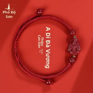 PUTUOSHAN | Vòng Tay Dây Đỏ Bảo Vệ Năm Sinh